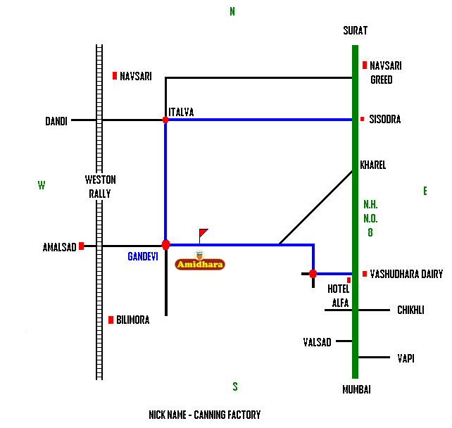 Amidhara road map